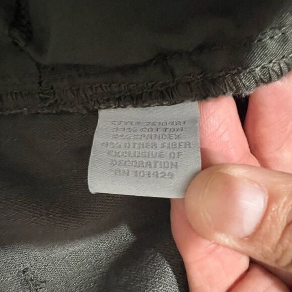 New! Intro Love the Fit Tabby Ankle Waist Elastic Green Women’s Pants Sz 20W - Picture 10 of 11